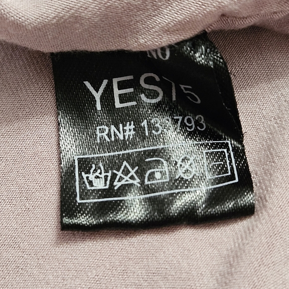 POL Women's Pink Oversized Boho Tunic Top Size Small, 3/4 Sleeves - Picture 7 of 8